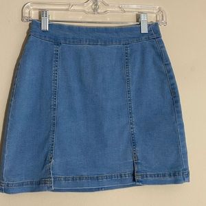 Forever 21 jean skirt